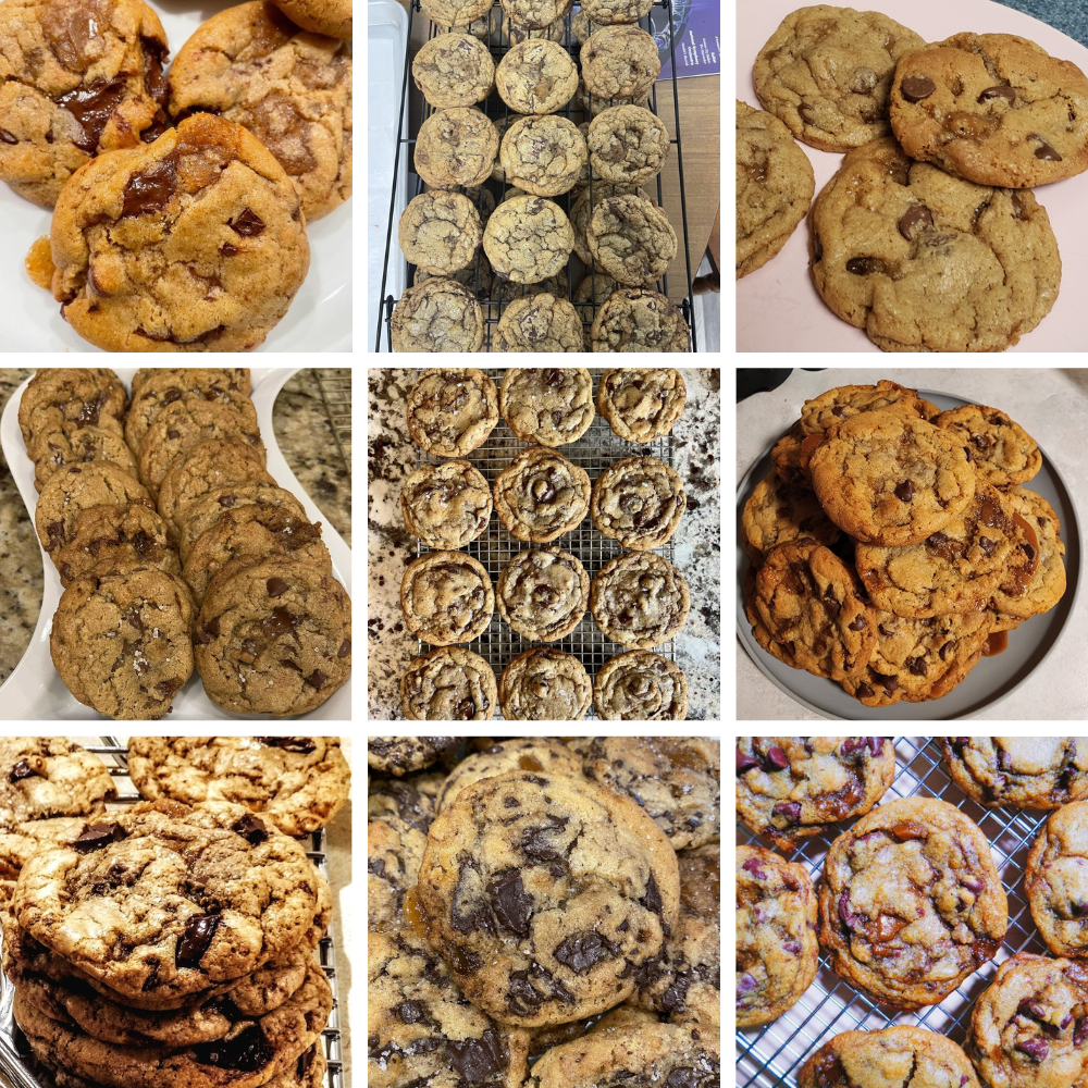 baking challenge entries from participants